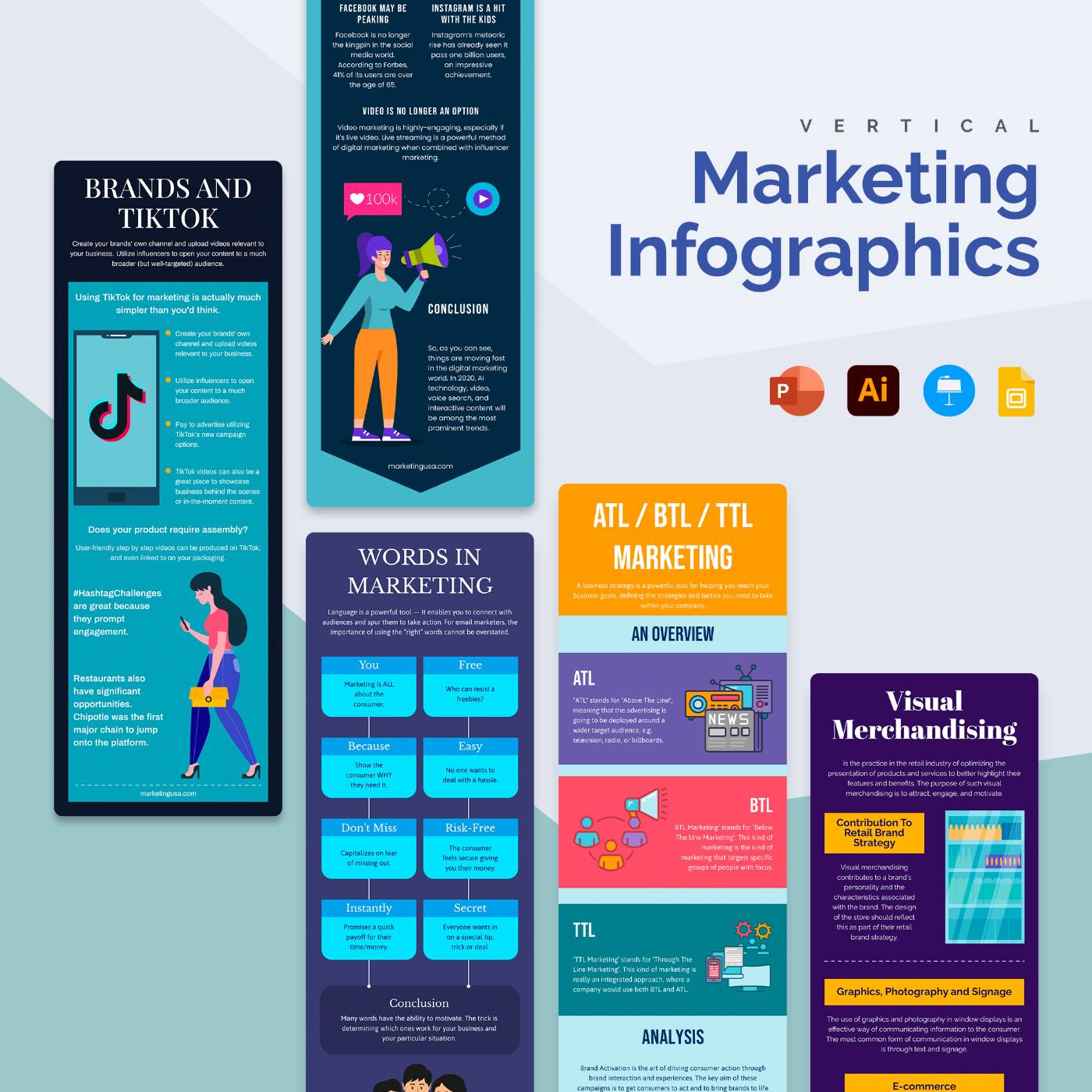 600 Vertical Infographics