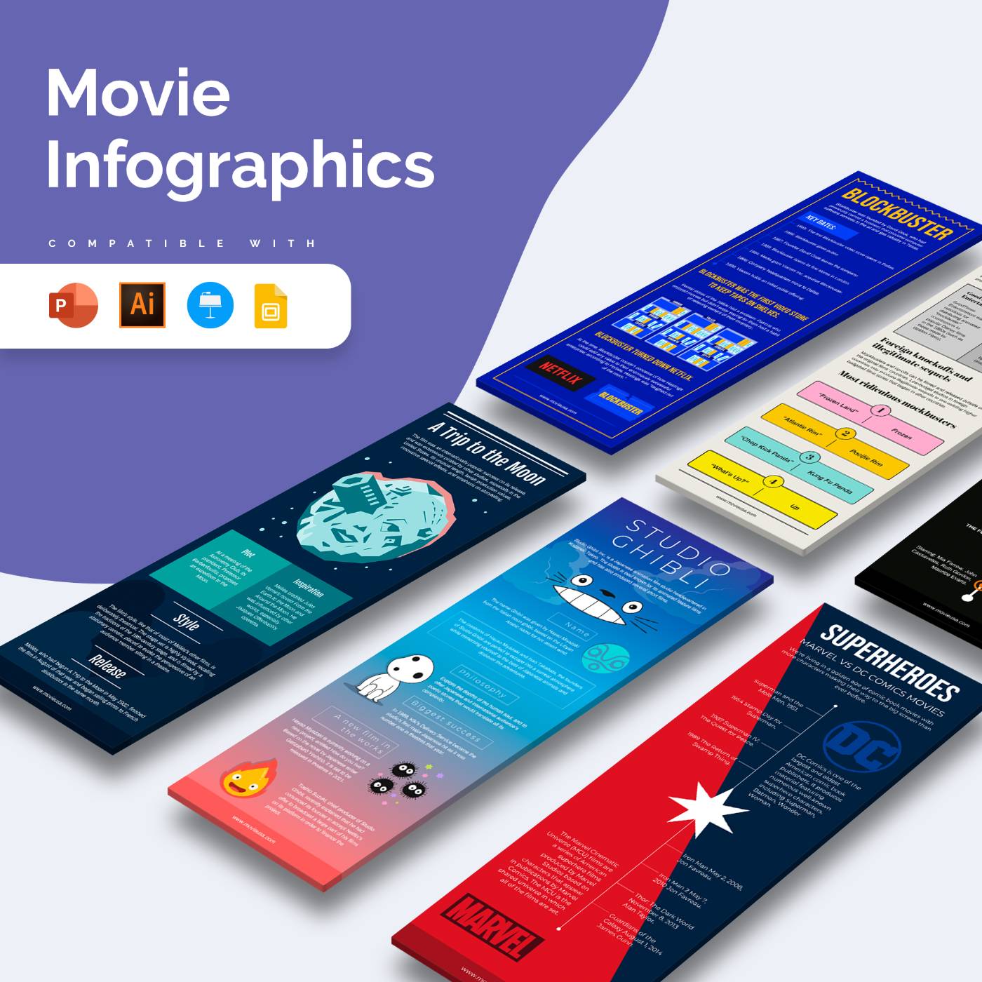 600 Vertical Infographics