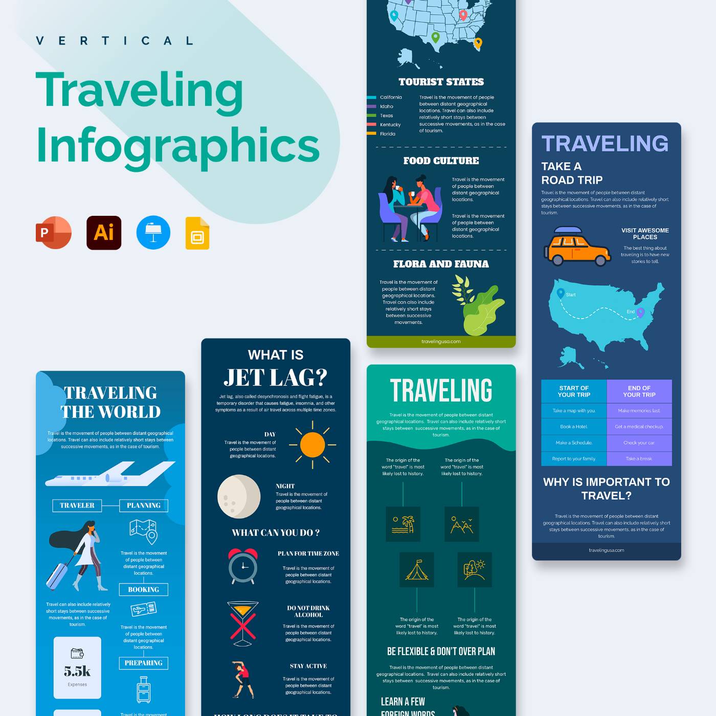 600 Vertical Infographics