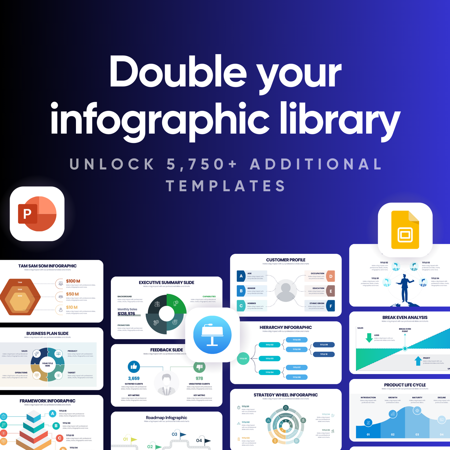 Double Your Infographic Library